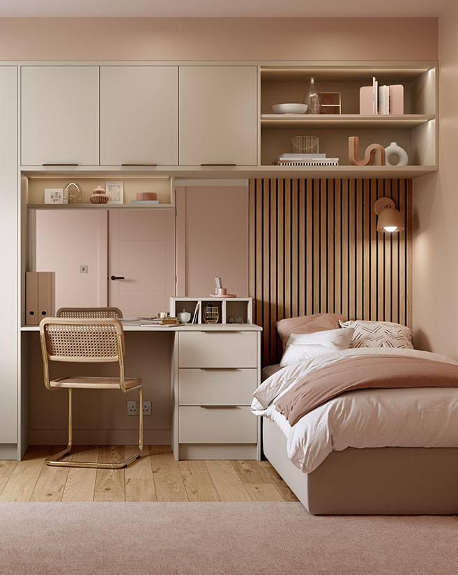 Zola Soft Matte Cashmere Bedroom Furniture