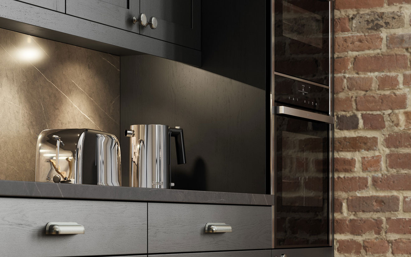 Aldana Graphite Kitchen