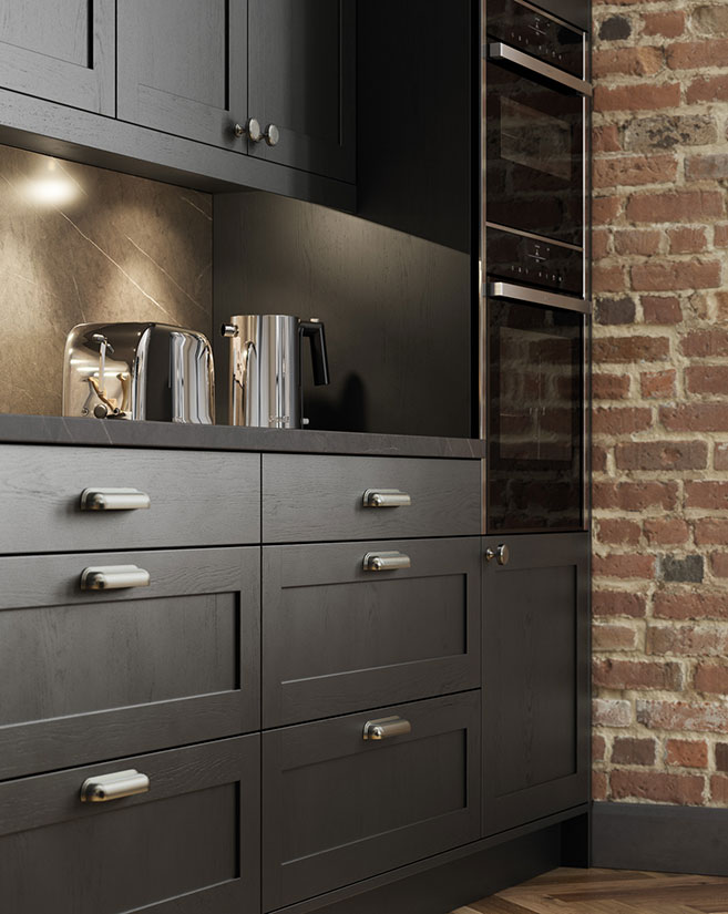 Aldana Graphite Kitchen