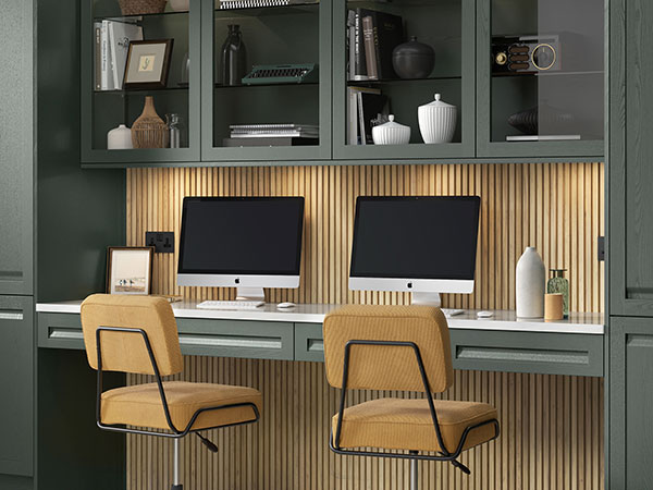 Harborne Heritage Green Home Office Furniture